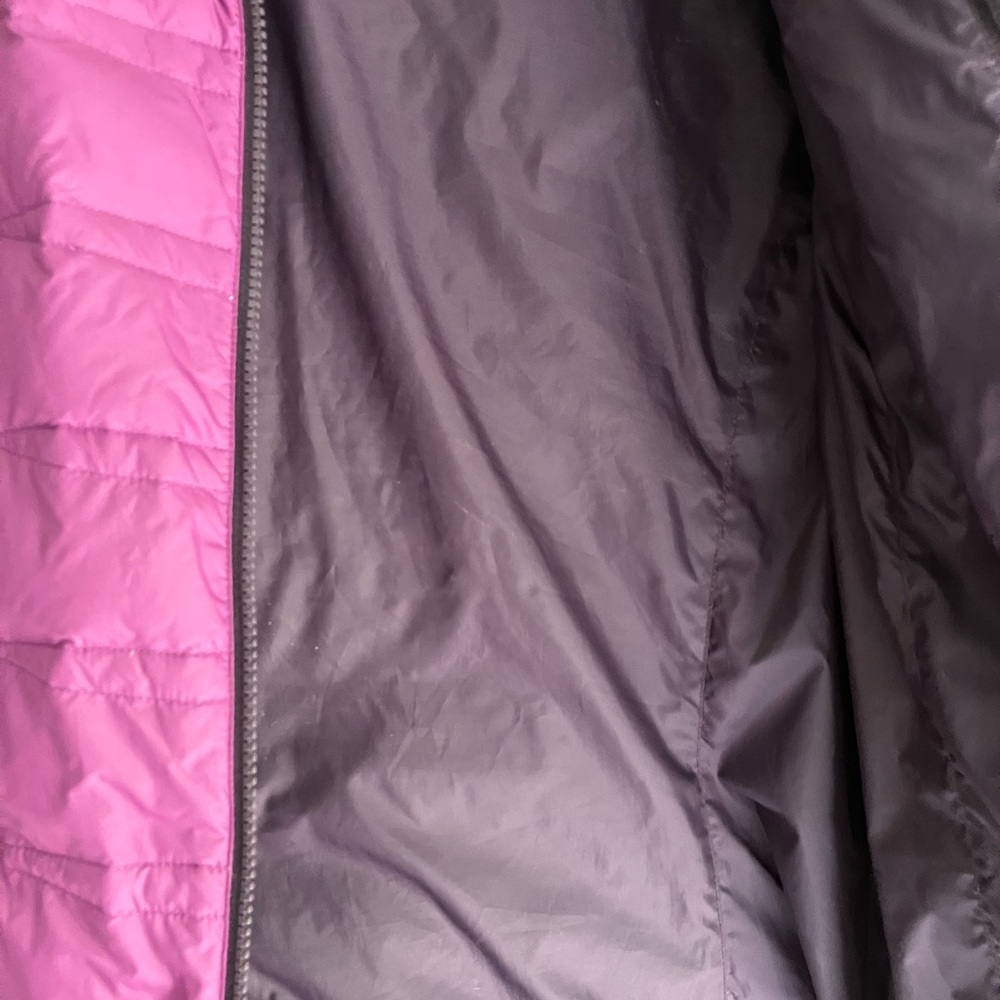 EDDIE BAUER down filled zip puffer vest  packable layering quilted gorpcore XL - Picture 9 of 15